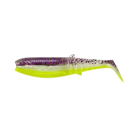 Savage Gear Cannibal Shad 10cm 9gr Purple Glitter Bomb