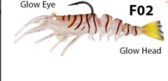 Fujin Shrimper 75mm 8.5gr F02 Silikon Karides