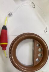 Kasnaklı 2 İğneli Şamandıralı El Oltası