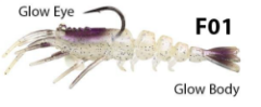 Fujin Shrimper 75mm 8.5gr F01 Silikon Karides