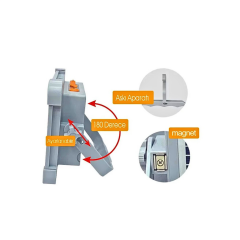 Cata CT-4698 200W Miami Solar Led Güneş Enerjili Projektör Taşınabilir