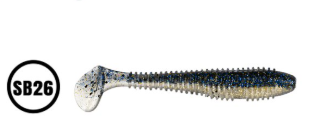 Fujin Round Bait 70mm SB026 Silikon Balık 5 li Paket