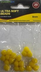 Powerex 8mm Ultra Parlak Sarı Yüzen Mısır Kokulu Sazan Yemi