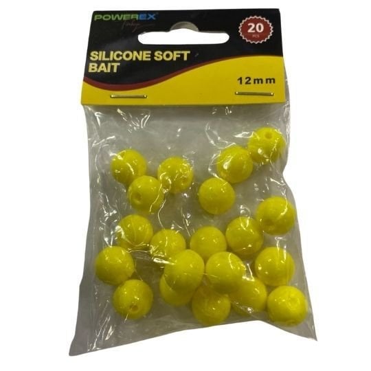 Powerex VANİLYA Aromalı,Sarı Süper Yumuşak Boilie Yüzen Sazan Yemi