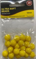 Powerex 12mm Ultra Parlak Sarı Yüzen Mısır Kokulu Sazan Yemi