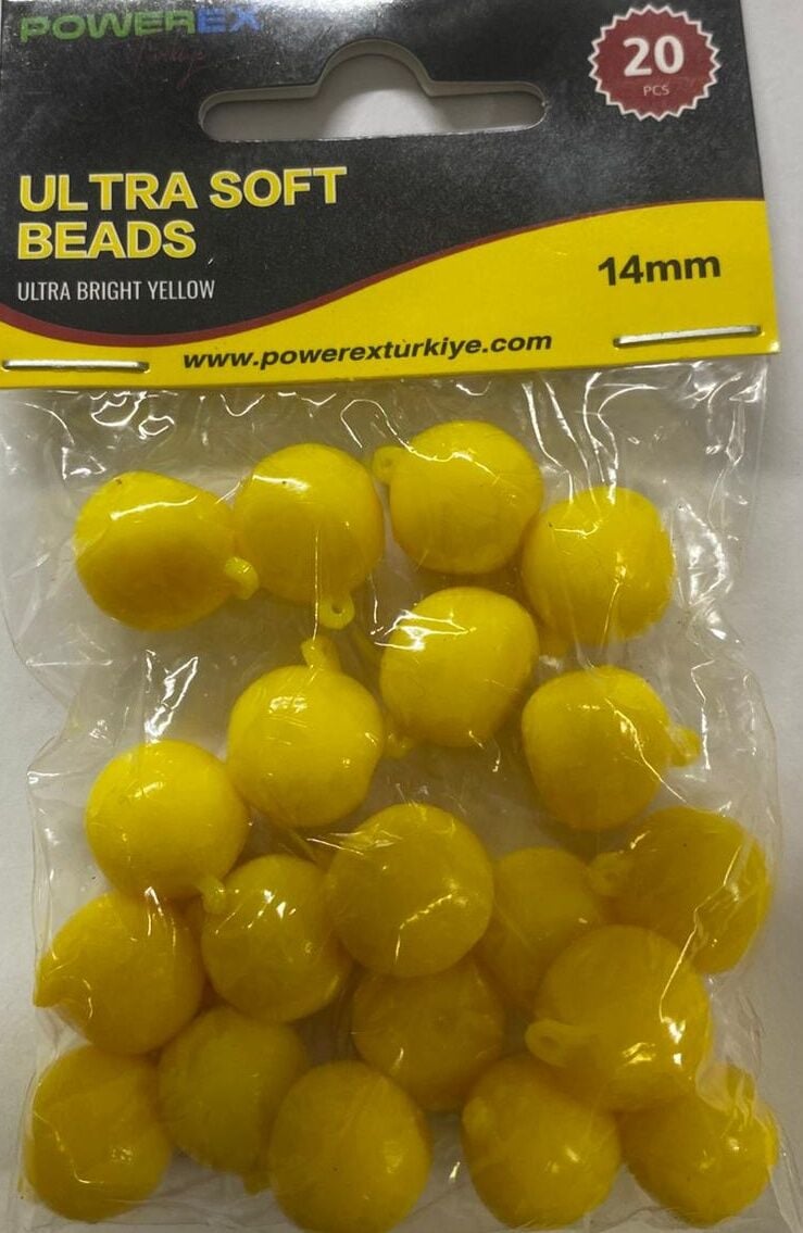 Powerex 14mm Ultra Parlak Sarı Yüzen Mısır Kokulu Sazan Yemi