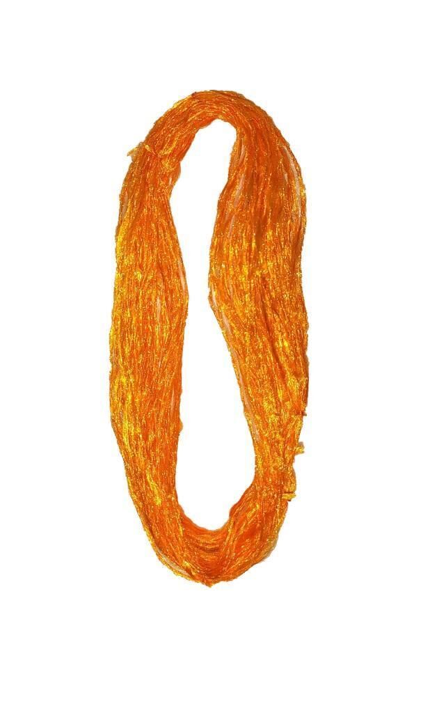 Powerex Doğal Saf İpek Zargana İpeği Turuncu 10'lu Paket