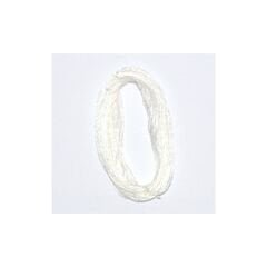 Powerex Doğal Saf İpek Zargana İpeği Beyaz 10'lu Paket