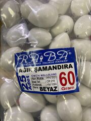 Raba 60gr. Beyaz Bulrag Ağır Şamandıra, Fırdöndülü Zargana Topu