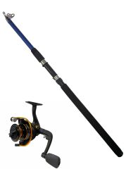 Powerex Sapphire 240m - JM3000 Metal Kamış Makine Olta Seti