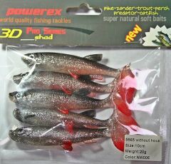 Powerex 3D 5565 10 cm. NW006 Silikon Sahte Yem 5li Paket