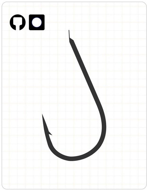 Fudo 1801 Chika 5 no. Black Nickel İğne