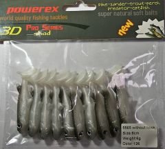 Powerex 3D 5565 6 cm. 126 Silikon Sahte Yem 10 lu Paket