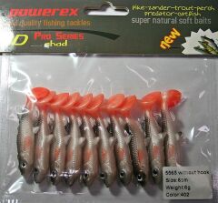 Powerex 3D 5565 6 cm. 402 Silikon Sahte Yem 10 lu Paket