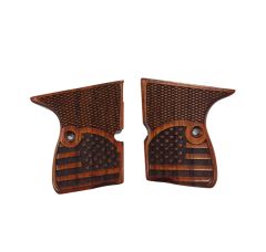 Kevin ZP98 Uyumlu (Magnum Research Micro Desert Eagle ME380 Uyumlu ) Lazer Kesim Ahşap Kabze 2022-31