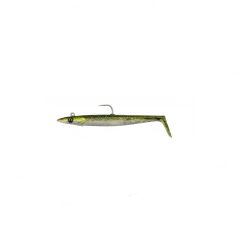 Savage Gear Sandeel V2 12 cm 22 gr Green Silver 2+1 Suni Yem