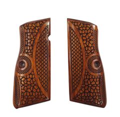 Belçika Browning Hp 14 Uyumlu Özel Üretim Lazer Kesim Ahşap Kabze 2022-23