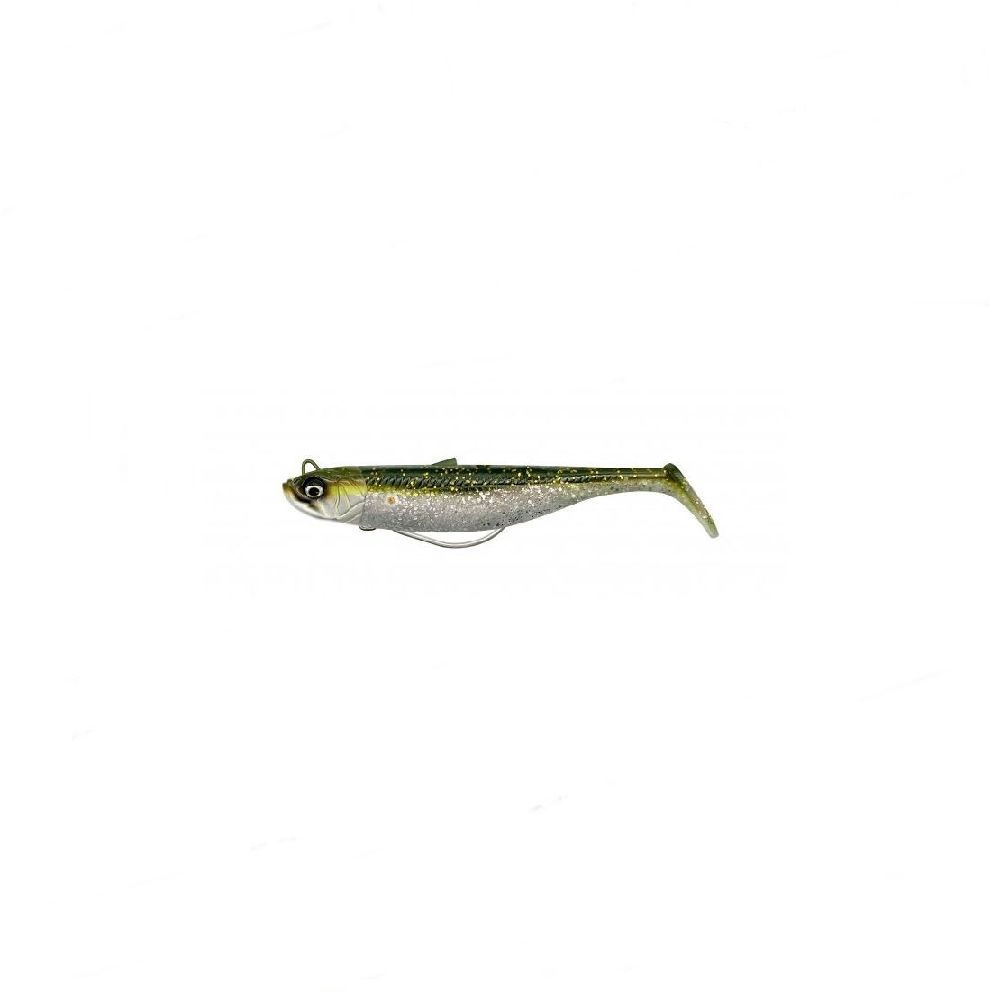 Savage Gear Savage Minnow Weedless 10 cm 16 gr Green Silver 2+1