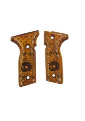 Beretta Stoeger Uyumlu Lazer Kesim Ahşap Kabze 2022-11