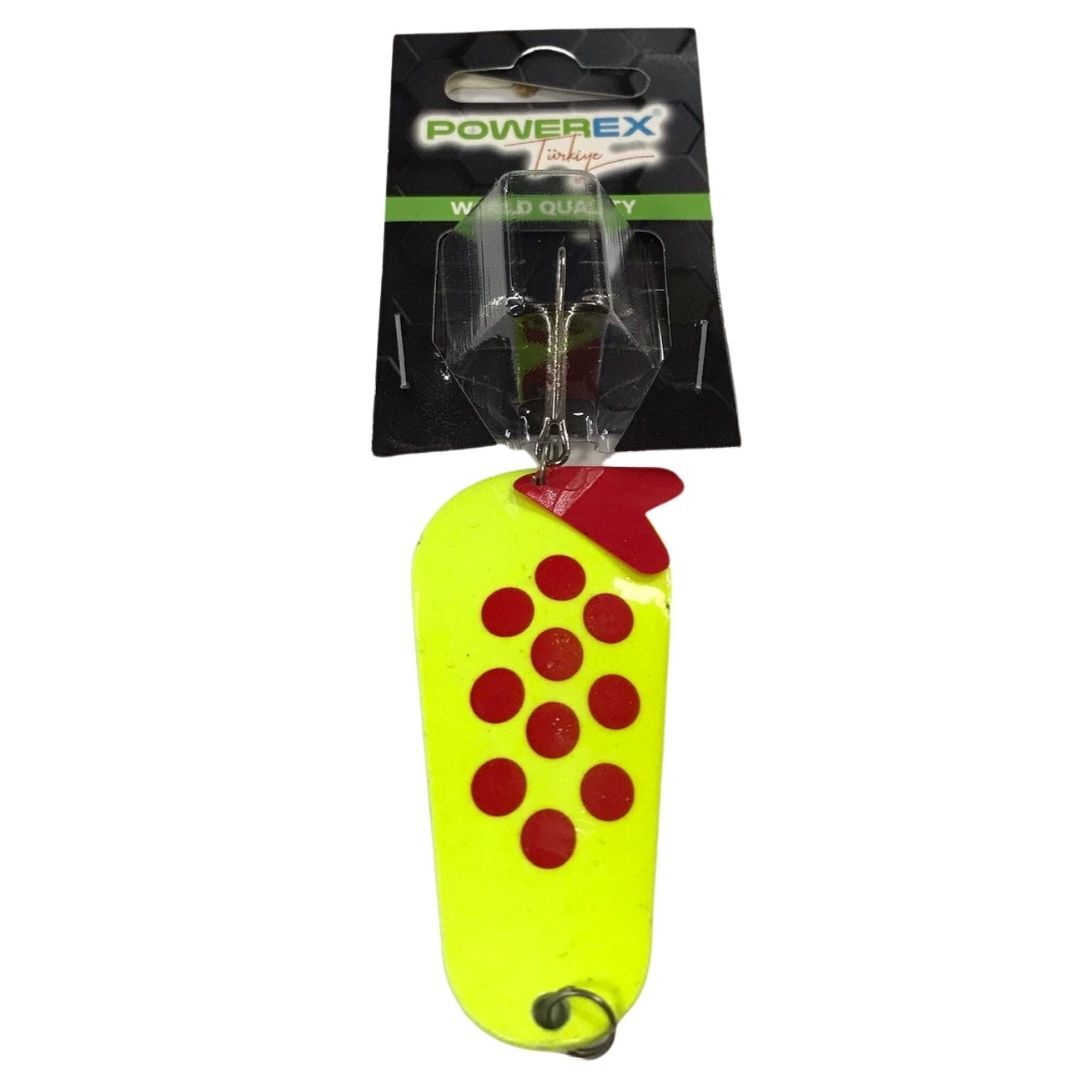 Powerex Diskus 32 gr. 7,5 cm. 5504 Metal Kaşık Sahte Yem
