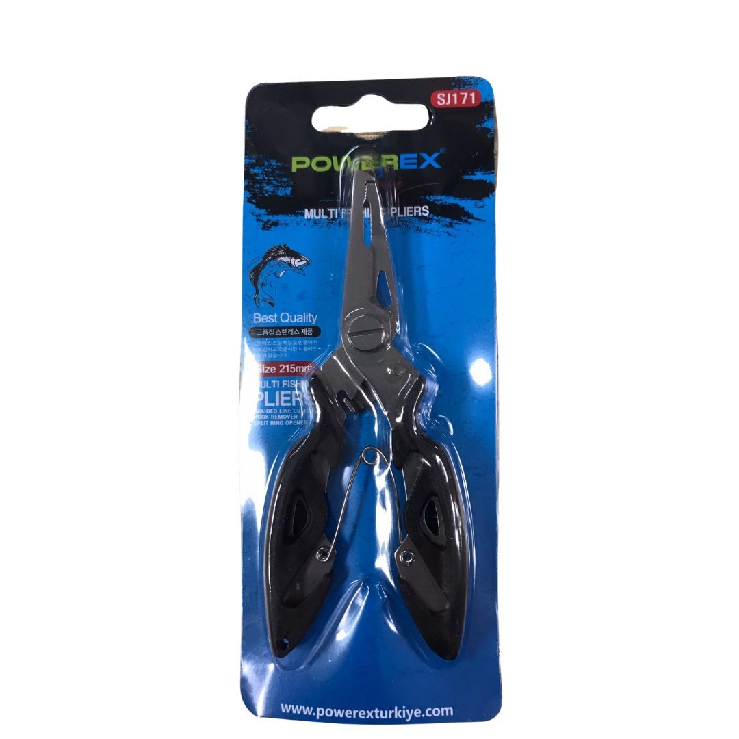 Powerex Multi Fishing Pliers 5'' Black Balıkçı Pense