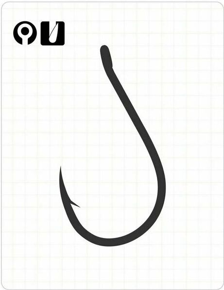 Fudo 1107 CHINU W/RING #2/0 TEFLON 5 li Paket