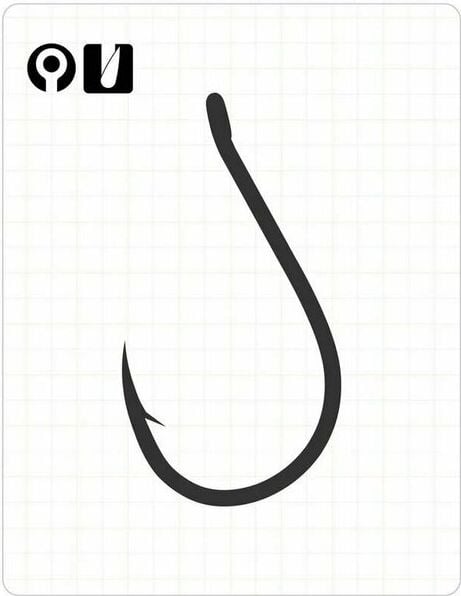 Fudo 1107 CHINU W/RING #2/0 TEFLON 5 li Paket