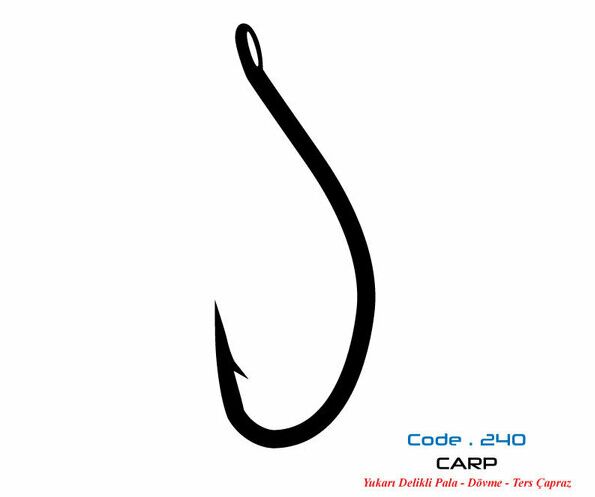 Fudo 2407 CARP #2 Teflon 6lı paket