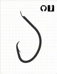 Fudo 3801 Mutsu  #1 Black Nickel 12 li paket