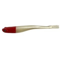 Powerex 125mm. Çatal Kuyruk Beyaz Gövde Kırmızı Kafa Silikon