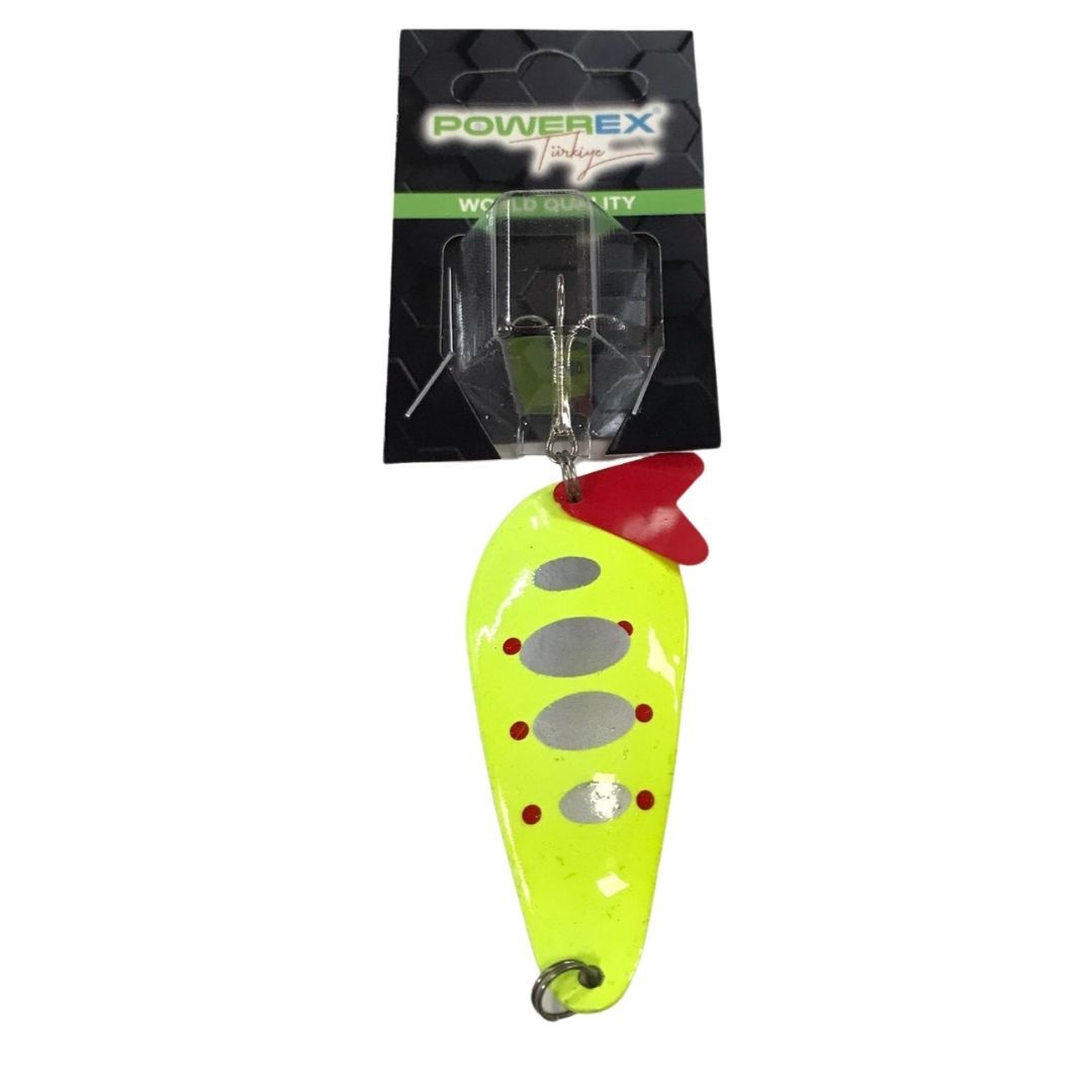 Powerex Mouse 28 gr. 7,5 cm. 5535 Metal Kaşık Sahte Yem