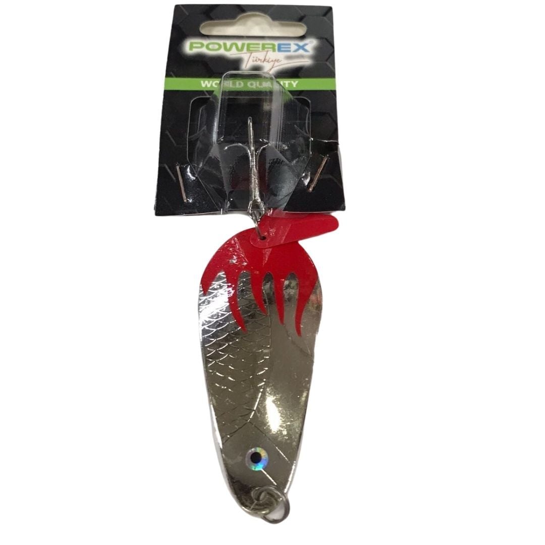 Powerex Mouse 28 gr. 7,5 cm. 5546 Metal Kaşık Sahte Yem