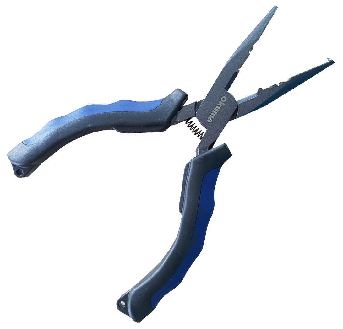 Okuma Split Ring Pliers 6 '' Çentik Uçlu Balıkçı Kesicili Pense