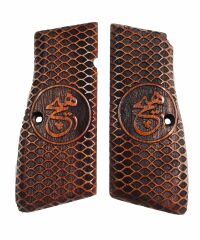 Belçika Browning Hp 14 Uyumlu Özel Üretim Lazer Kesim Ahşap Kabze 2021-15