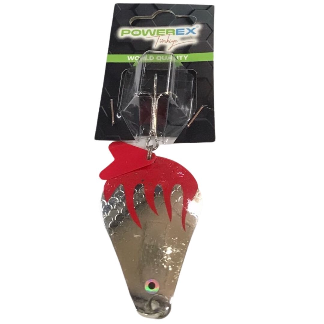 Powerex Pike 30 gr. 6,5 cm. 5491 Metal Kaşık Sahte Yem