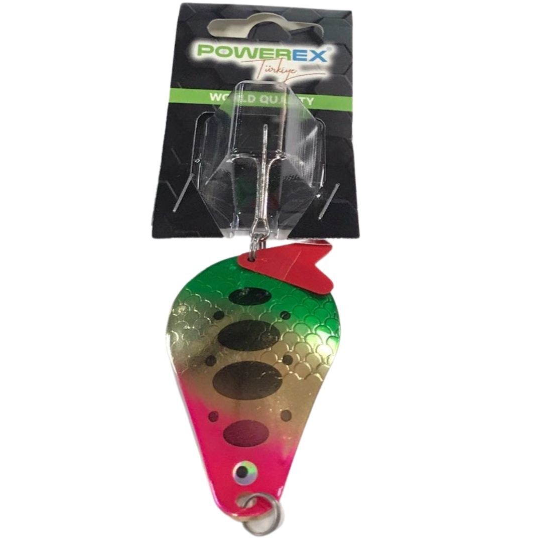 Powerex Pike 30 gr. 6,5 cm. 5478 Metal Kaşık Sahte Yem