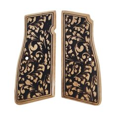 Belçika Browning Hp 14 Uyumlu Özel Üretim Lazer Kesim Ahşap Kabze 2021-12