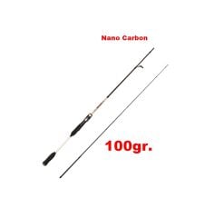 Powerex Sea Hunter 6' Nano Carbon 100gr. MH Spin 180 cm. 10-35 gr 2 Parça Olta Kamışı