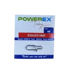 Powerex HS9015 4 No. Sahte Yem - Rapala Klipsi 10lu Paket