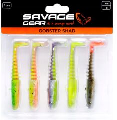 Savage Gear Gobster Shad 7.5 cm 5 gr Dark Water Mix 5 li Paket