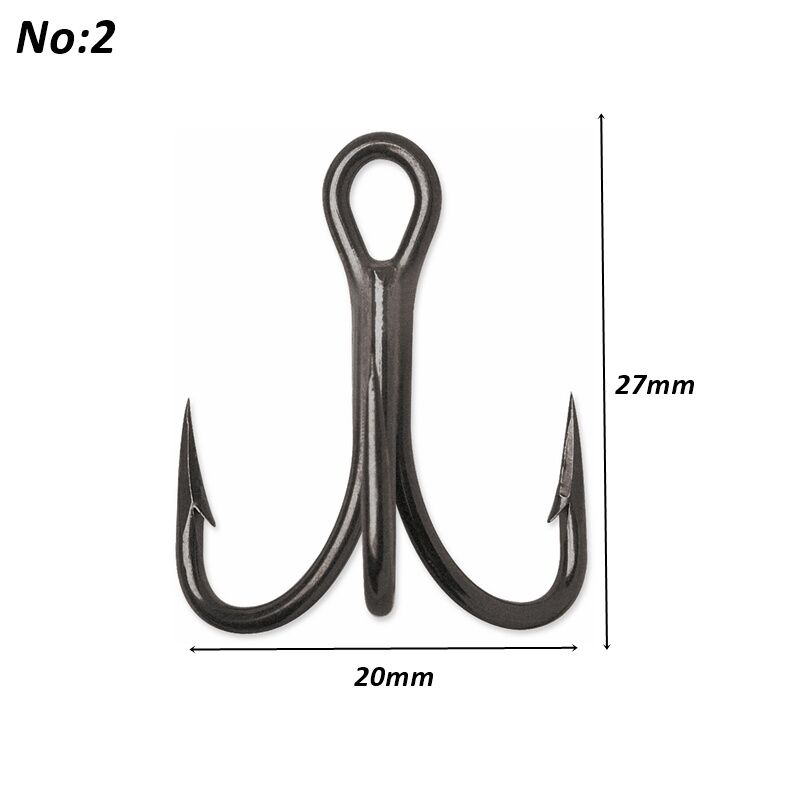 Powerex 8236 Black Nickel Paslanmaz 2 no. Üçlü İğne 100 lü kutu