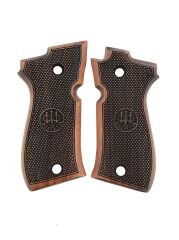 Beretta 81FS, 84FS, 85FS Uyumlu Özel Üretim Lazer Kesim Ahşap Kabze Mod7