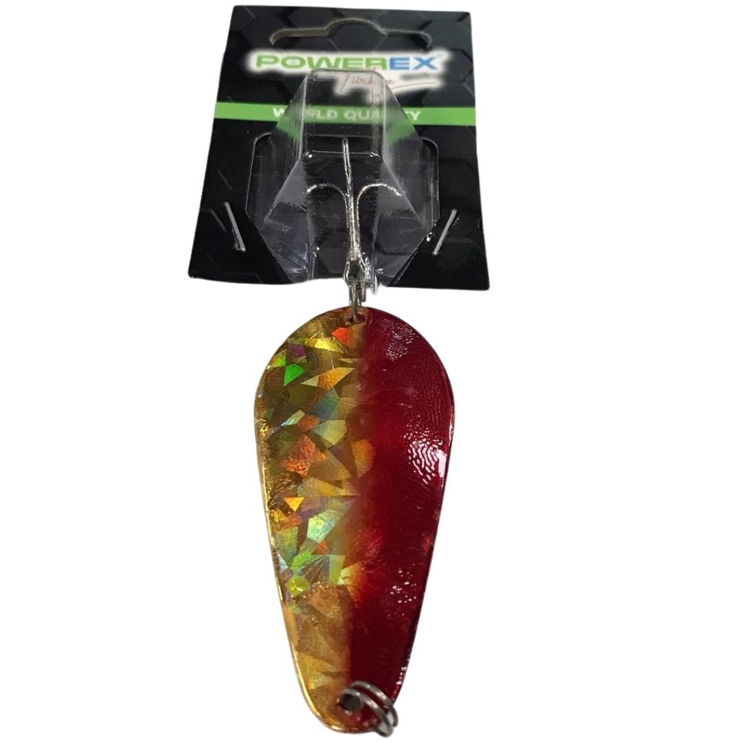 Powerex Mouse 28 gr. 7,5 cm. Hologramlı Gold 5541 Metal Kaşık Sahte Yem
