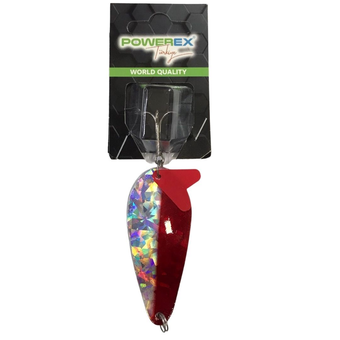 Powerex Mouse 28 gr. 7,5 cm. Hologramlı Silver 5541 Metal Kaşık Sahte Yem