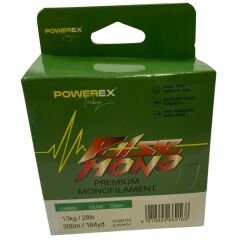 Powerex Pulse Yeşil 300m. 0,37mm. 8.49kg. Carbon Monofilament Misina