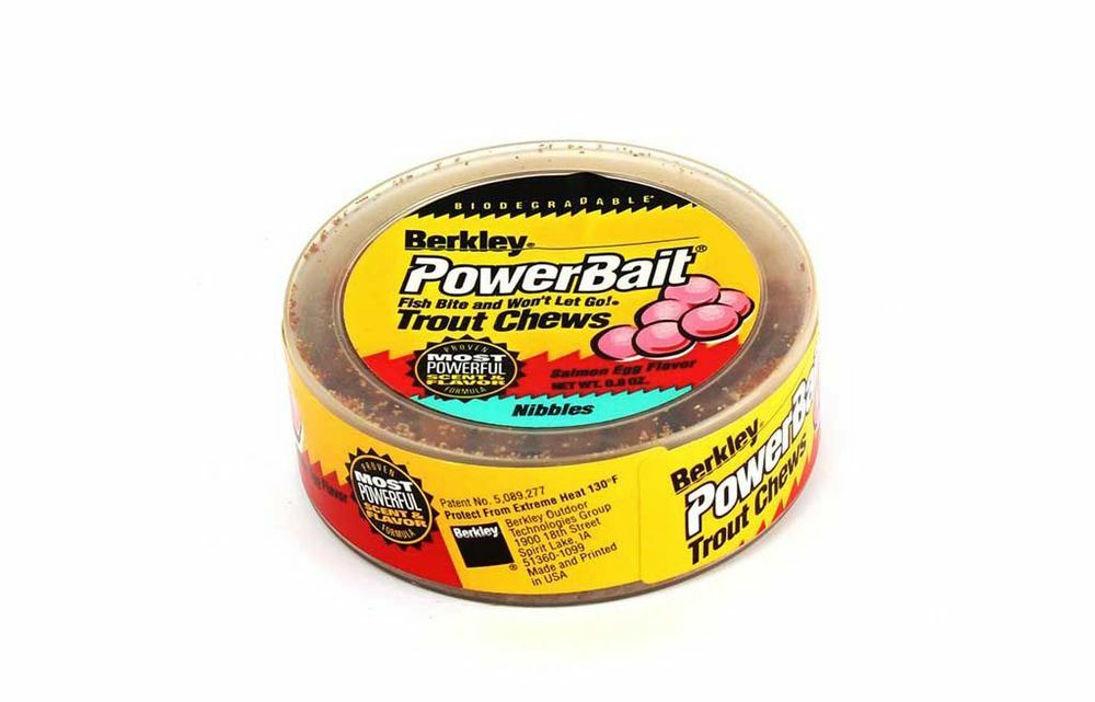 Berkley PowerBait Trout Chews Salmon Egg Somon Aromalı Alabalık Yemi