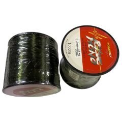 Powerex Pulse Yeşil 1000m. 0,40mm. 10.04kg. Carbon Monofilament Misina