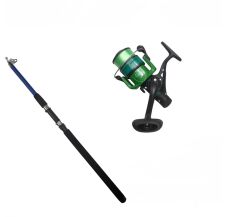 Powerex Sapphire 240cm- Highline Plus Green 4000 Kamış Makine Olta Seti