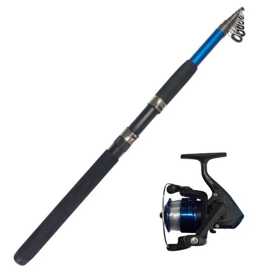 Blue Coastal 210cm 60-120gr Kamış  - Mini 200 Kamış Makine Olta Seti