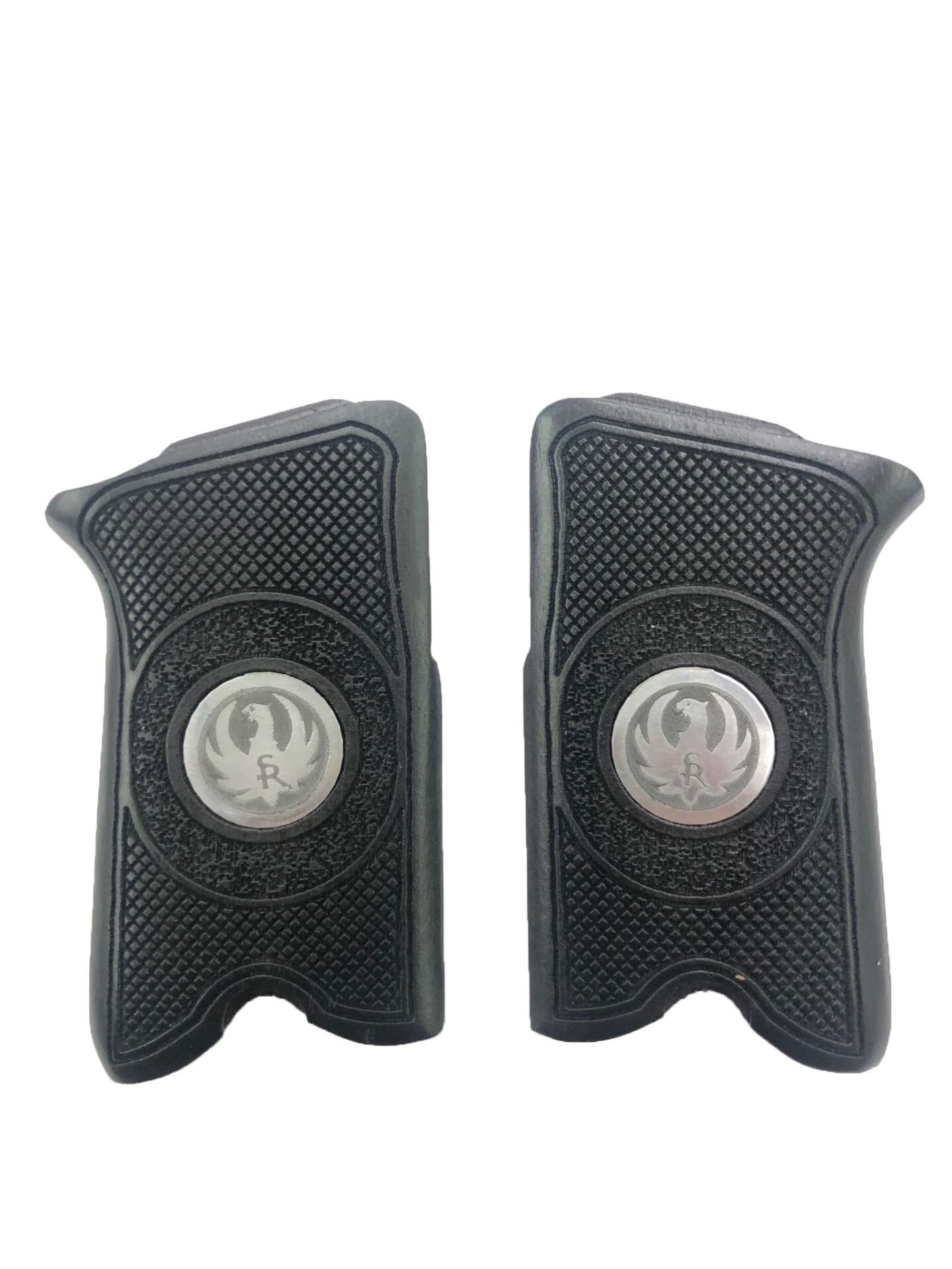 Ruger P85 Uyumlu Özel Seri Metal Lazer Kesim Siyah Ahşap Kabze Mod6